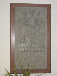 Ornamente aus Betonwerkstein