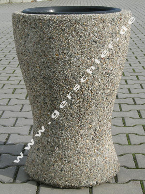 Steinpapierkörbe